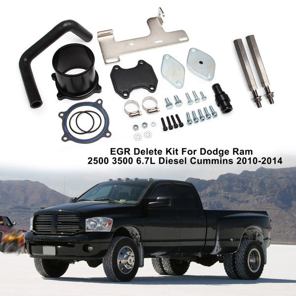 2010-2014 Ram 2500 3500 6.7L Diesel Cummins Dodge EGR Delete Kit Generic