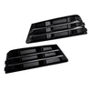 2016-2018 Audi A4 B9 Standard Version into RS4 Style 2PCS Front Fog Light Grille Lower Bumper Grill 8W0 807 681 R 8W0 807 682 R Generic