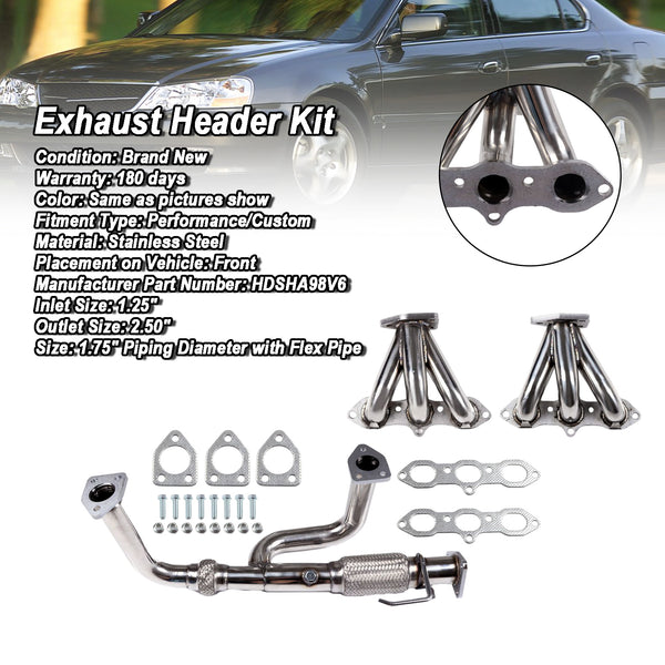 Collecteur d'échappement Acura CL 3,2 L générique 2002-2003