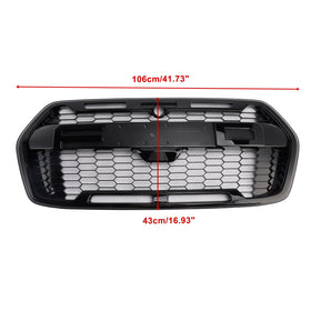 Front Bumper Grille 2467809 Fit Ford Transit MK8 Trail 2019-Onwards Raptor Style