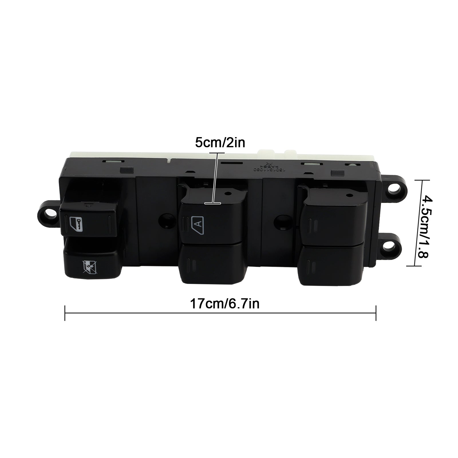 2008–2010 C11 TIIDA (Japanische Produktion) Hauptschalter für elektrische Fensterheber 25401-1JY0A 25401-EW70Ein Generikum