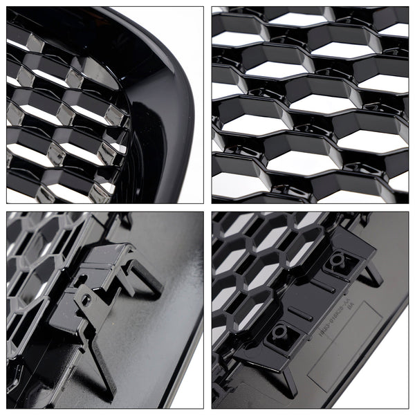 2016-2020 Jaguar F-Pace X761 Gloss Black Front Bumper Grill Grill Generic