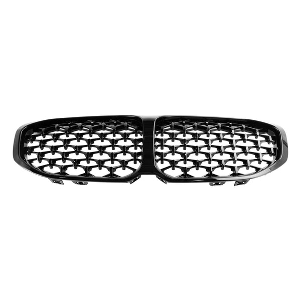 2019-2024 BMW Série 1 F40 Noir Brillant Diamant Calandre Avant Grille Générique