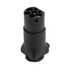 Descarga V2L Tipo 2 para Adaptador de Carregador Euro Plug EV 16A EVSE IEC62196 Plug Genérico