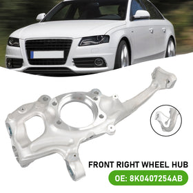 2011-2015 AUDI A4 B8 (SALOON, ESTATE & ALLROAD) MODELOS FRENTE DIREITA DIREÇÃO KNUCKLE CUBO ROLAMENTO BRAÇO DE TRANSPORTE 8K0407254AB Genérico