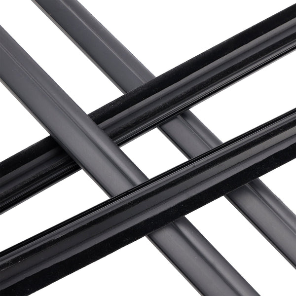 1996-2001 TOYOTA 4RUNNER 4PCS Door Glass Belt Outer Molding Weatherstrip 68161-35010 Generic