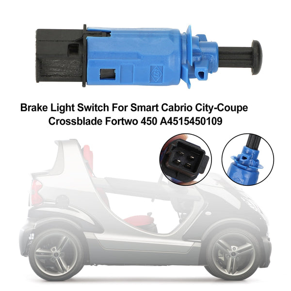 2007-2021 Smart Fortwo 451 1.0 essence cabriolet/Fortwo 451 1.0 essence coupé coupé interrupteur de feu stop A4515450109 générique