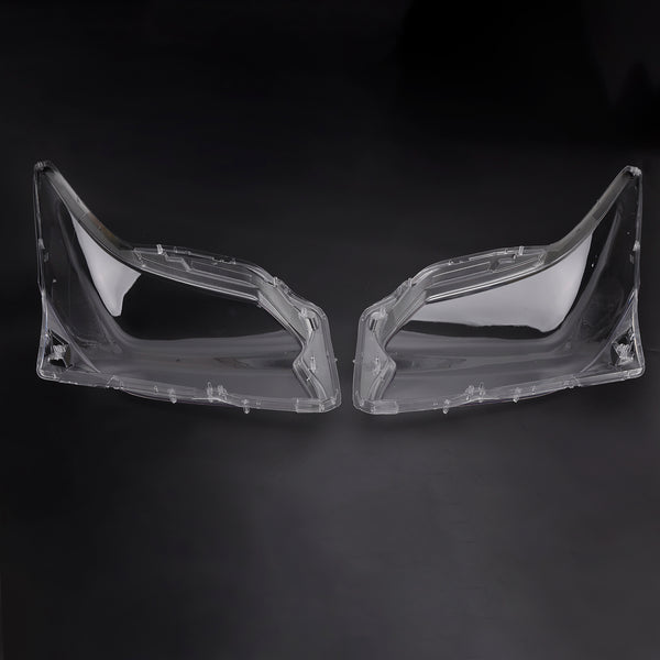 2Pcs Front Headlight Lens Shell+Seal Glue For Lexus GX460 2020-2023 US