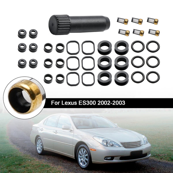 2002-2003 Lexus ES300 Reparationssats för bränsleinsprutare 23250-20030 FJ644 Generic