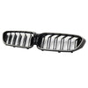 2017-2020 BMW 5-serie G30 G31 dobbel lamell foran nyregriller blank svart Generisk