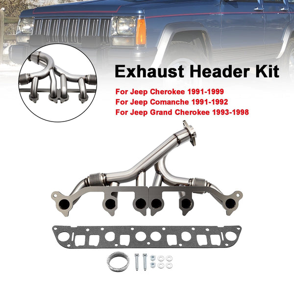 Collecteur d'échappement Jeep Wrangler 1991-1995 1997-1999 674-196 générique