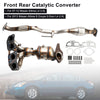 2013 Nissan Altima S Coupe 2-Door L4 2.5L Pair Front Rear Catalytic Converter