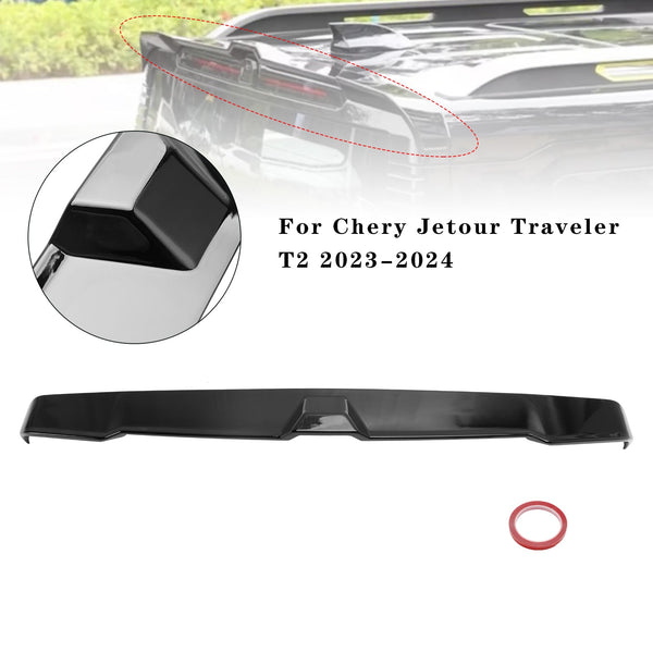 2023-2024 Chery Jetour Traveler T2 Gloss Black Bakre Boot Spoiler Roof Generic