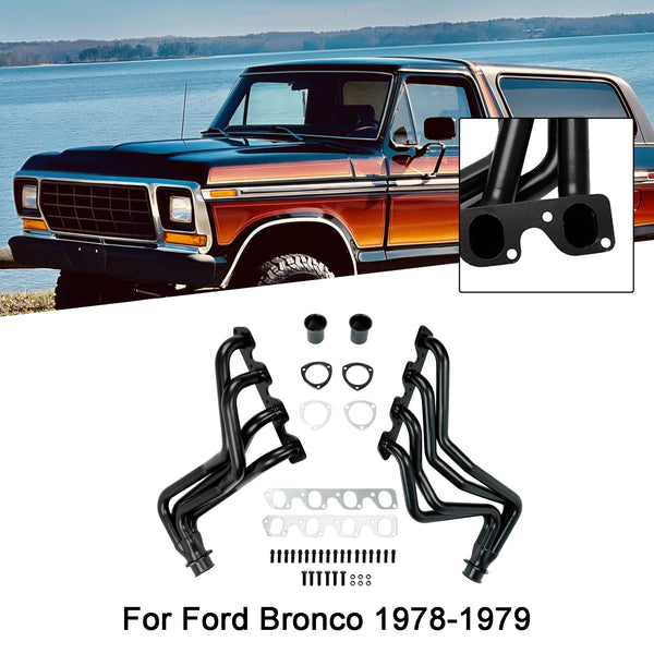 1977-1979 フォード F100 F150 F250 F350 排気ヘッダーマニホールド汎用