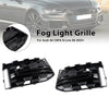 2PCS Front Bumper Fog Light Grille Trim Fit Audi A6L C8PA 2023+ Black