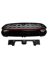 2014-2021 All F55 F56 F57 Model Vehicles GP-Style Gloss Black Red Trim Front Grille 51117337791 51137335527 Generic