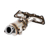 2014-15 Hyundai Veloster RE FLEX L4 1.6L Stainless Steel Front Exhaust Manifold Catalytic Converter