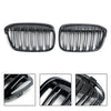 2016-2018 BMW X1 F48 F49 2PCS Gloss Black Front Kidney Grill Grille