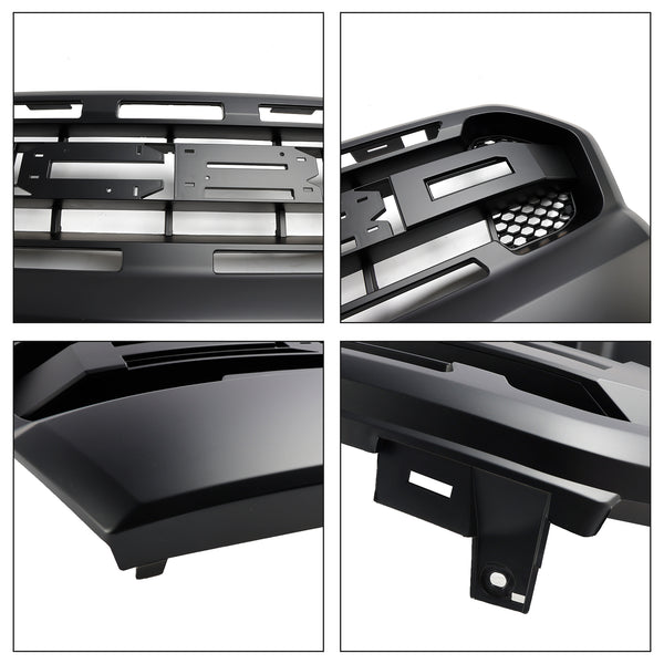 Mattschwarzer Frontstoßstangengrill im Ranger-Raptor-Stil, passend für Ford Ranger 2015–2019 T7