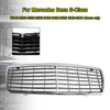 1992-1998 Benz S-klassW140 S300 S320 S350 S400 S420 S500 4-dörrars Chrome Front Bumper Grill Generic