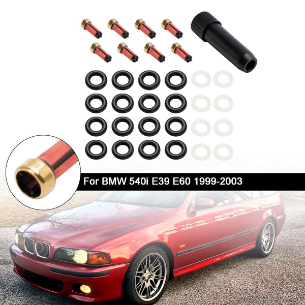 1999-2003 BMW 540i E39 E60 Reparationssats för bränsleinsprutare 0280155823 FJ754 Generic