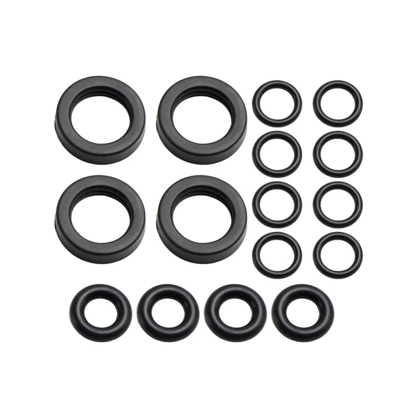 Honda Accord CRX Civic DelSol Prelude 4Pcs Fuel Injector Seal O-Ring Kit BK14H