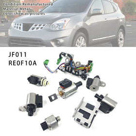 2008-2013 Nissan Rogue L4 2.5L FWD/AWD CVT Transmission Solenoid Valve Kit One Senor JF011 RE0F10A Generisk