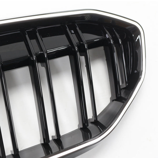 2019-2022 BMW 3 Series G20 Double Slat Black Ledney Grille 51138072085 Generic