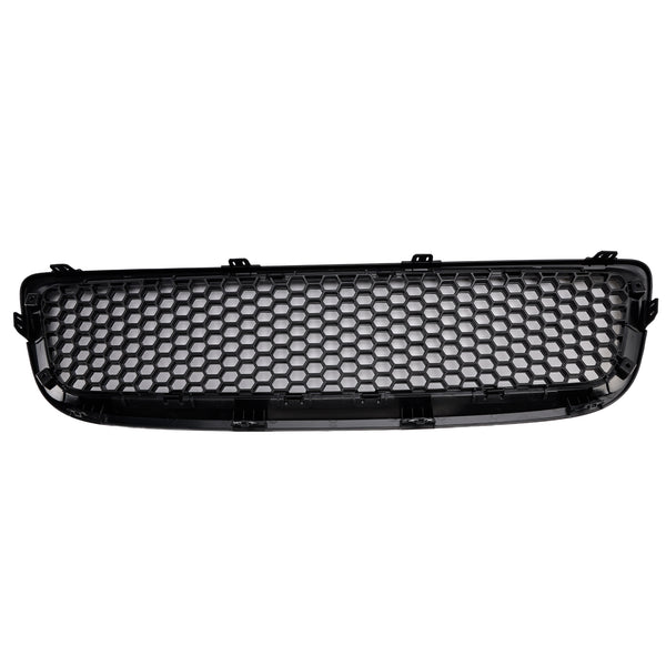 Gloss Black Front Bumper Honeycomb Grille Grill Fit Volvo S40 V50 2008-2012
