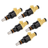 5PCS Fuel Injector 0280150779 Fit Volvo 850 2.4L 2.0L I5 1991-1997 852-12141