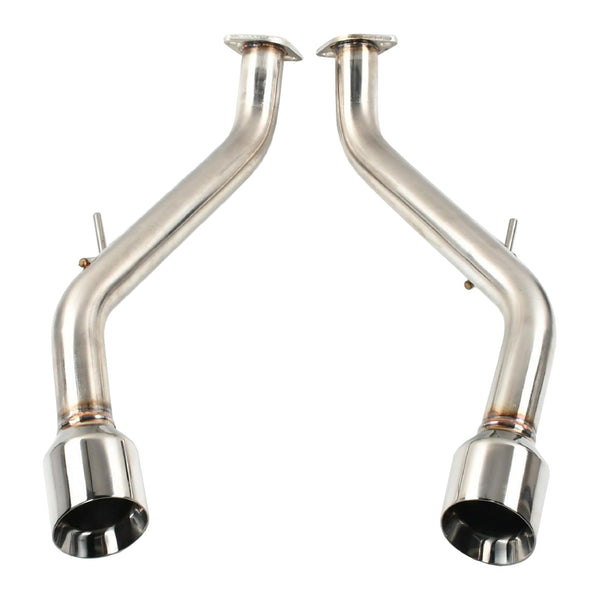 Muffler Axle Back Double Wall Dual Tips Exhaust Pipe for Infiniti Q50 2014-UP