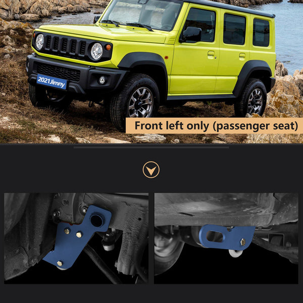 2019-2023 Jimni Suzuki Jimny JB64W JB74 Engate de reboque dianteiro esquerdo Engate de reboque genérico