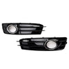 2009–2012 Audi A3 8P S-Line Front Lower Bumper Grille Fog Light Cover Generic