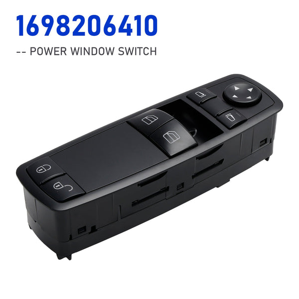 2004/09-2012/06 Mercedes Benz A-Class W169 A180 A200 Power Window Switch Master Control 1698206410 Generic