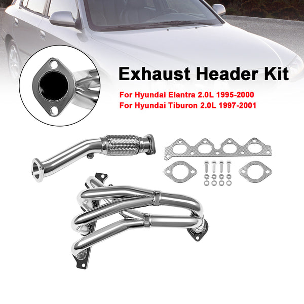 1995-2000 Hyundai Elantra 2.0L Racing Manifold Exhaust Header