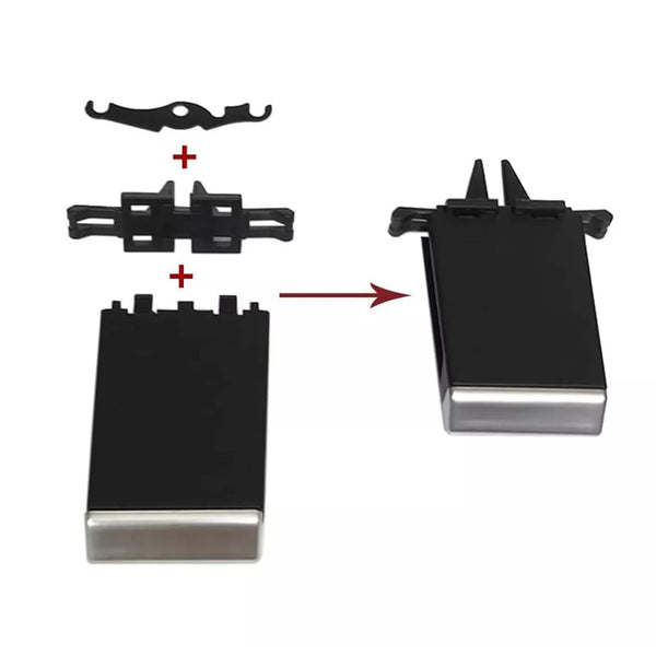 Rear Row-Central A/C Air Vent Outlet Tab Clip For Maserati Ghibli 2014-2020