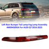 2016-2023 AUDI Q7 Left Rear Bumper Tail Lamp Fog Lamp Assembly 4M0945095A Generic