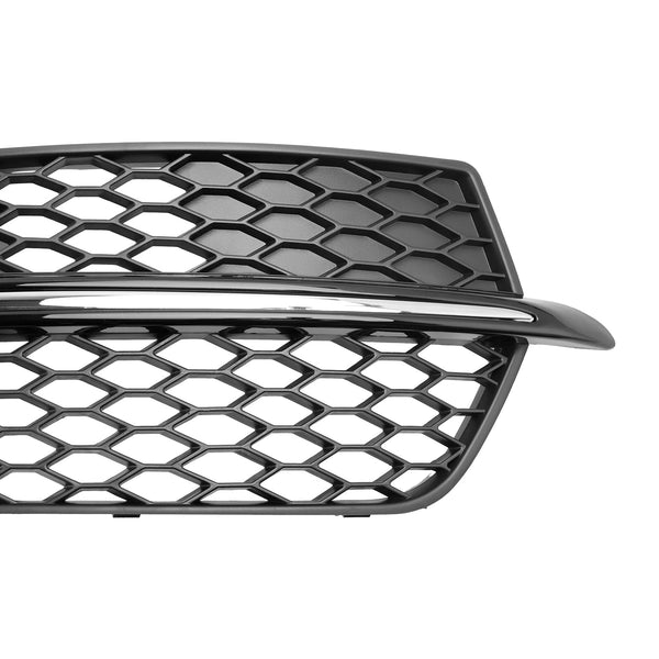 2013-2017 Audi Q5 S-Line SQ5 Noir Chrome Pare-chocs avant Grille de phare antibrouillard 8R0807682N 8R0807681S Générique