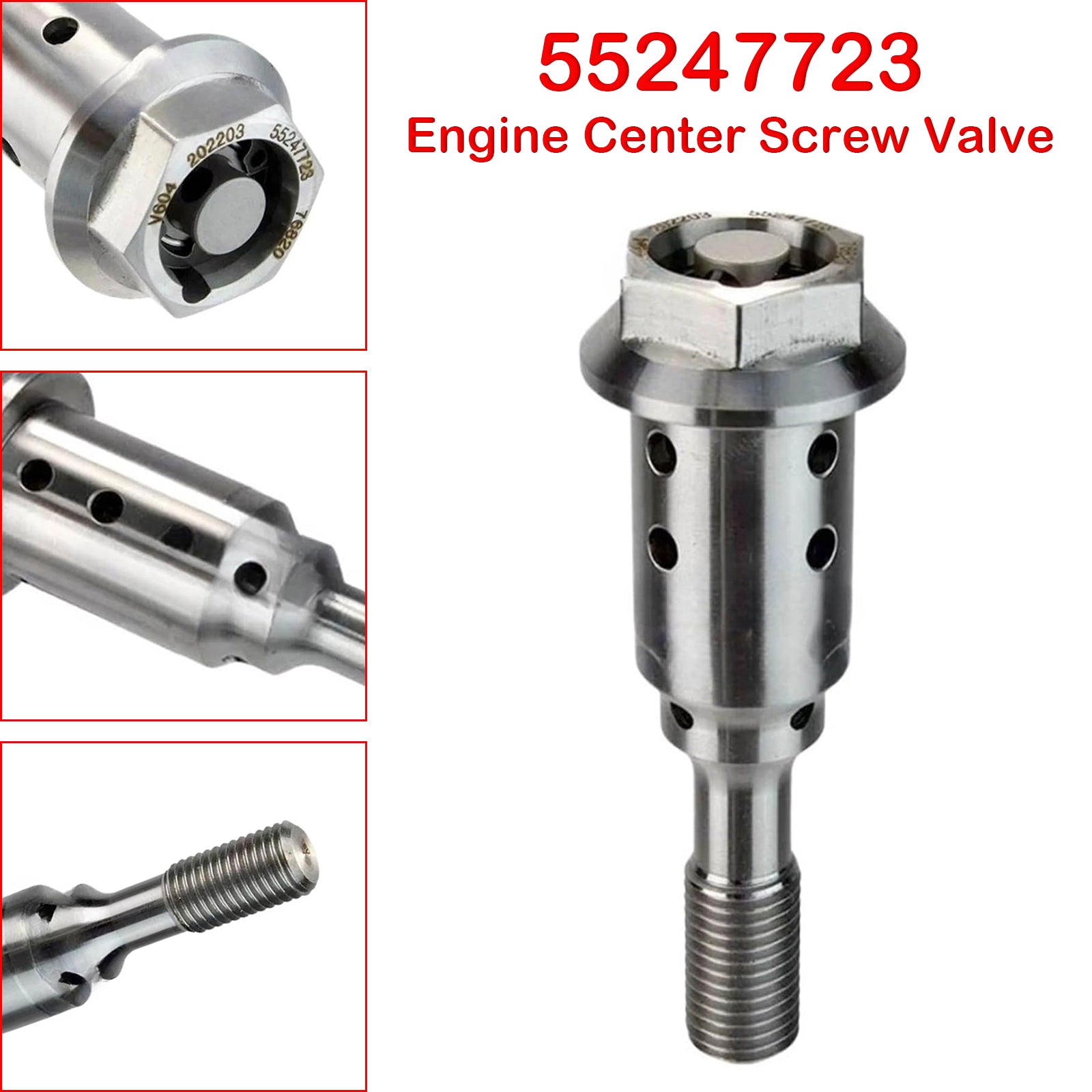 Motorsenterskrueventil 55247723 for Fiat Toro 1.8 16v 2016