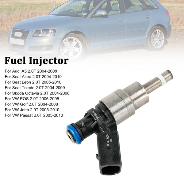 2004-2008 Audi A3 2.0T Inyector de combustible 0261500011 06F906036D Genérico