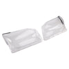 2Pcs Front Headlight Lens Shell+Seal Glue For Lexus GX460 2020-2023 US