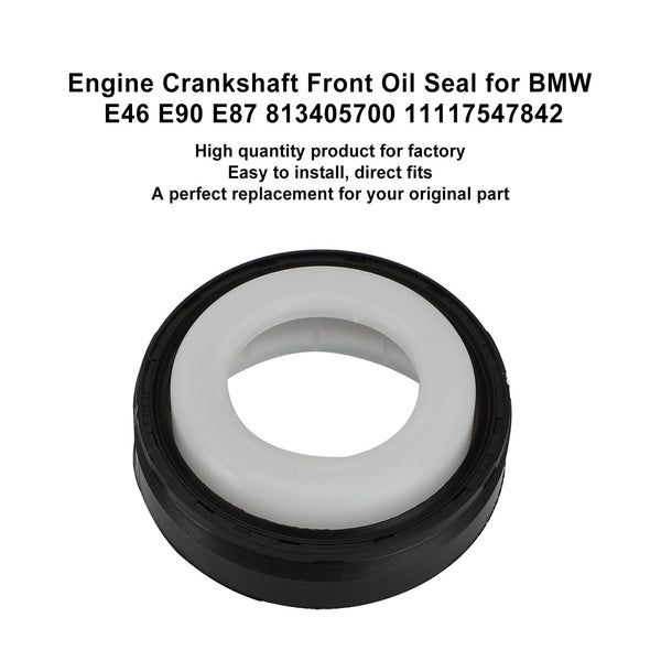 2006 BMW 325i Engine Crankshaft Front Oil Seal 813405700 11117547842 Generic