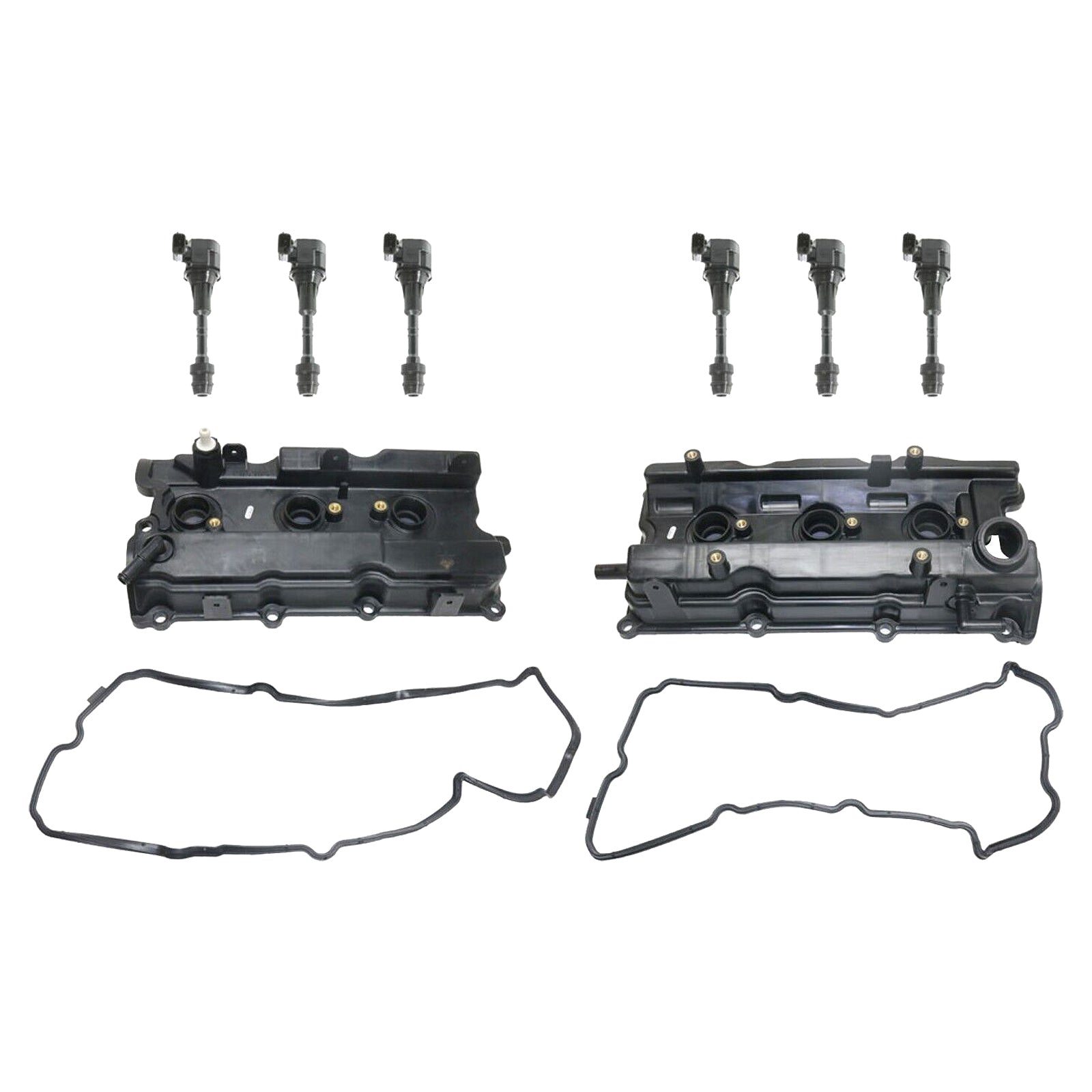 2002-2004 Infiniti I35 Kryty ventilů motoru Těsnění + zapalovací cívka UF-349 132648J102