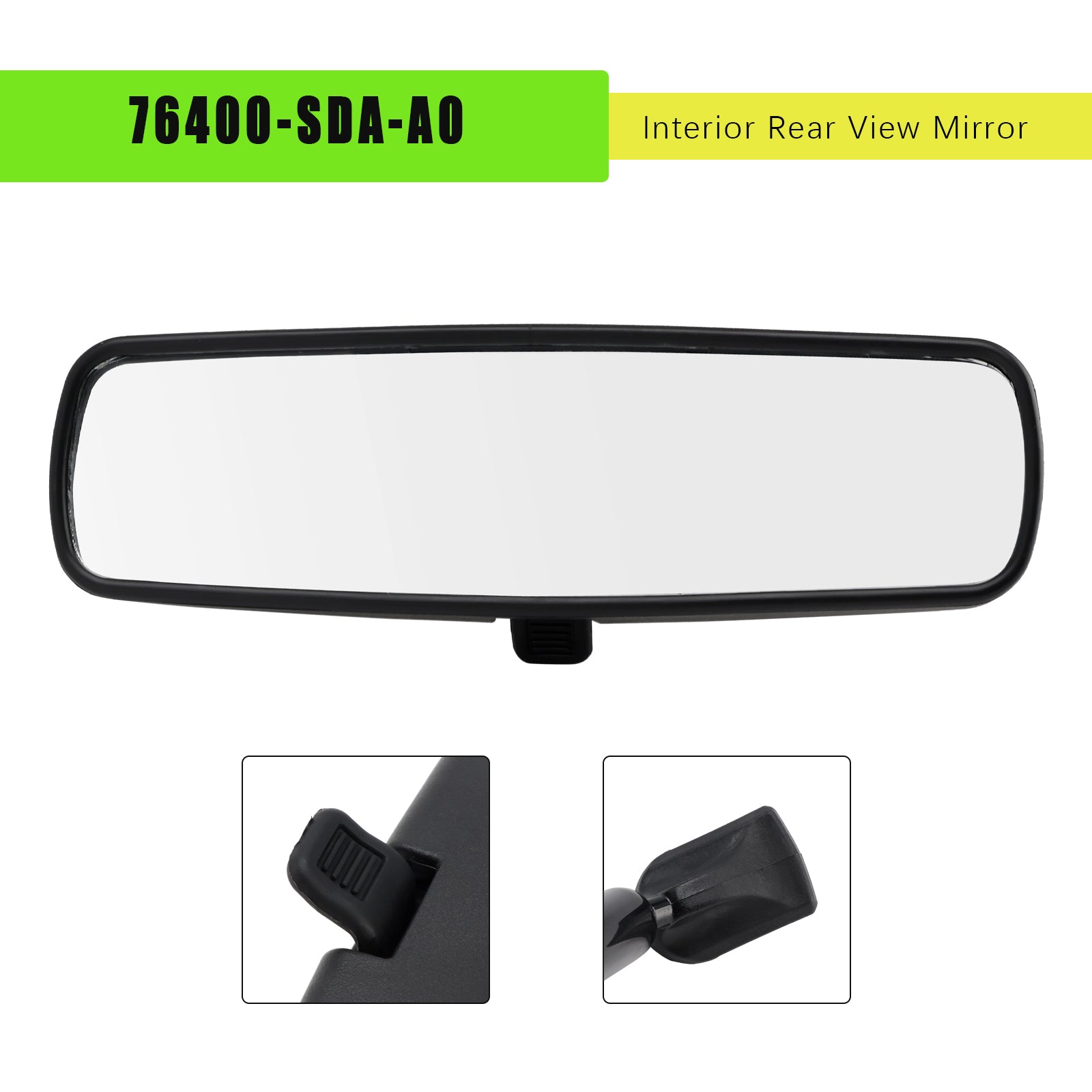 Invändig backspegel 76400-SDA-A0 för Honda Accord Civic CR-Z