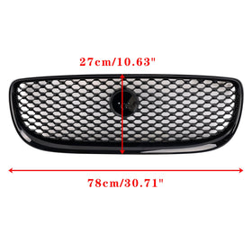 2015-2018 Jaguar XE Gloss Black Honeycomb Grill Grill Grill Grill Generic