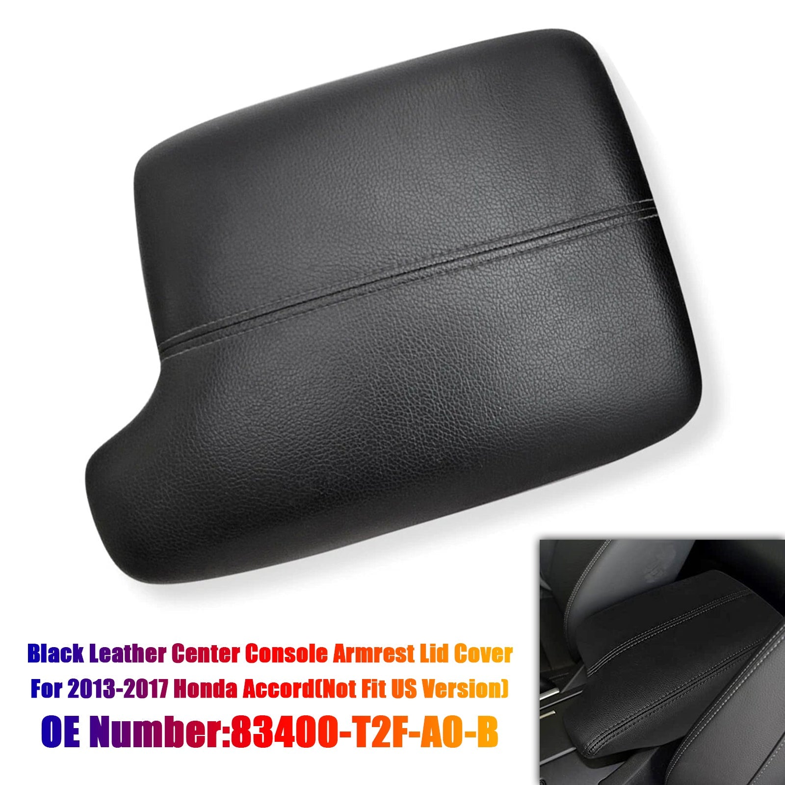 Midtkonsoll Armlenet Deksel 83400-T2F-A0-B For Honda Accord 2013-2017
