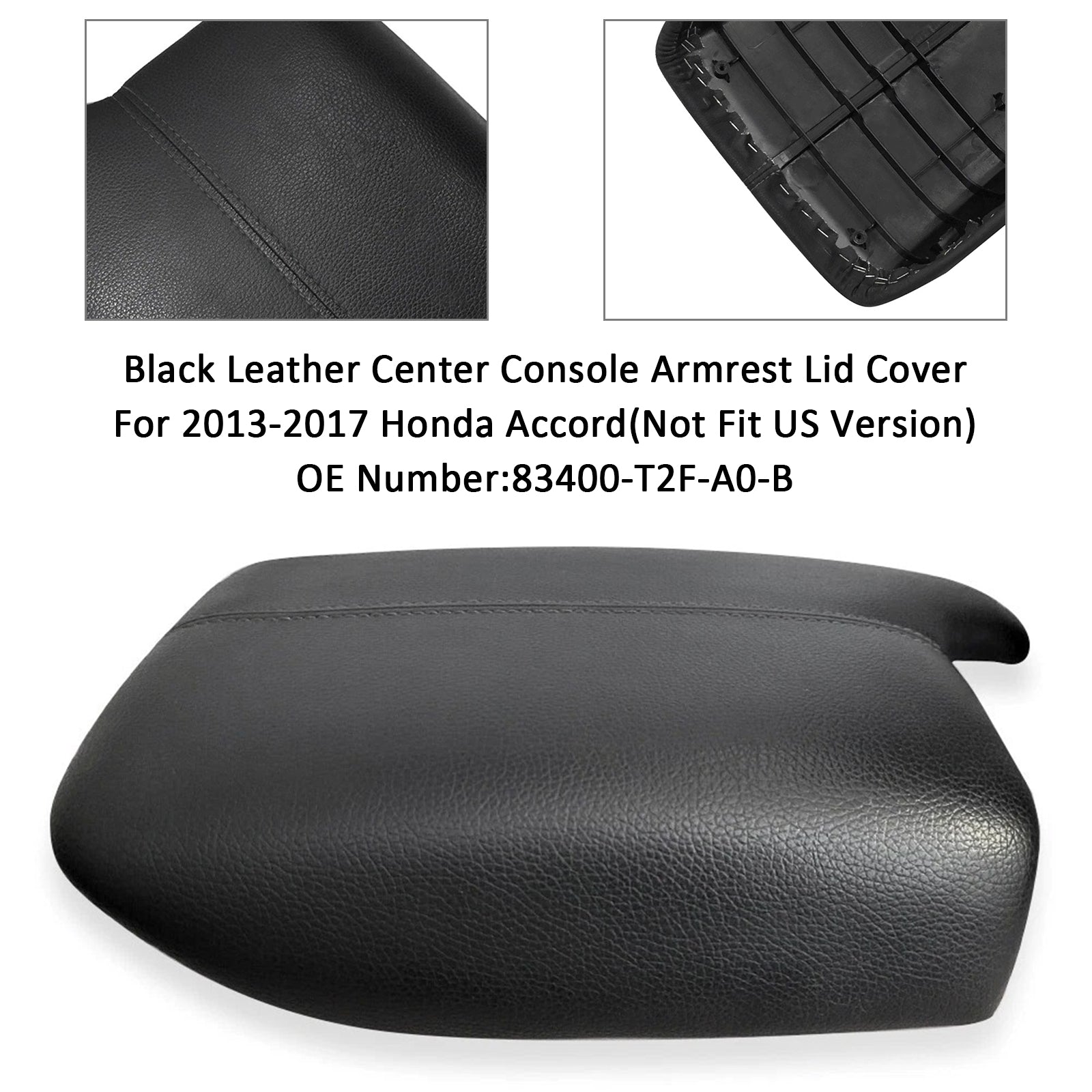 Midtkonsoll Armlenet Deksel 83400-T2F-A0-B For Honda Accord 2013-2017