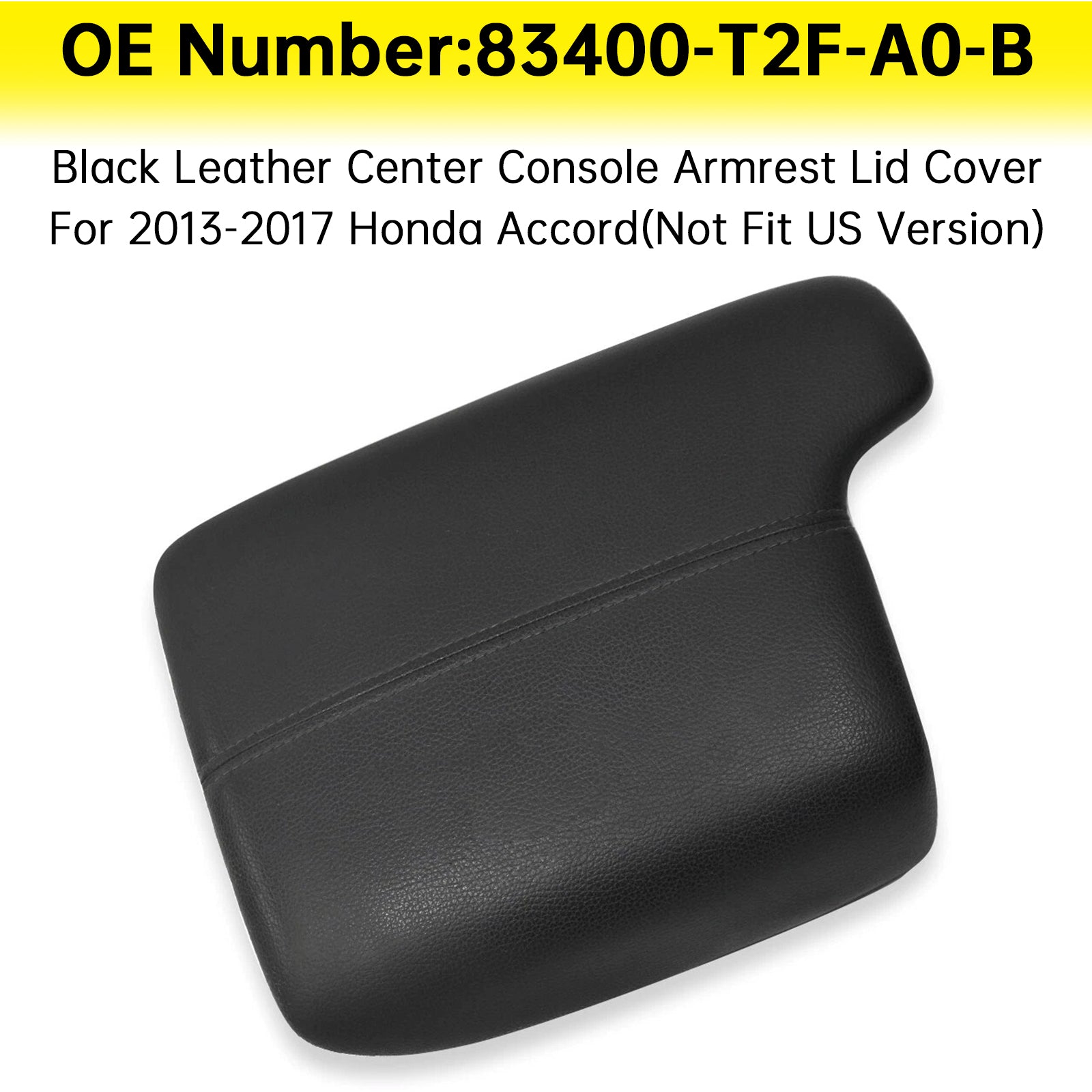 Midtkonsoll Armlenet Deksel 83400-T2F-A0-B For Honda Accord 2013-2017