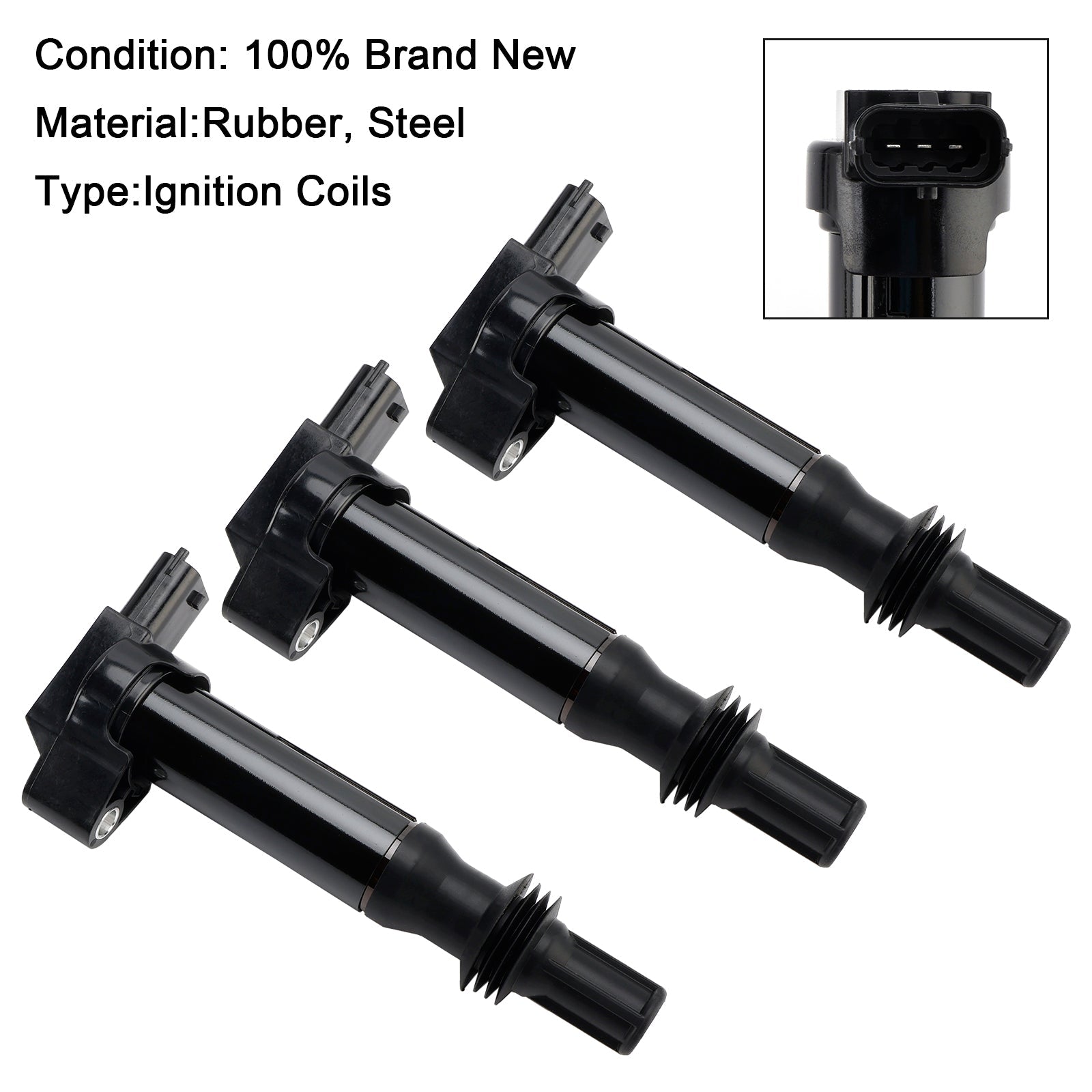 3x Tændspolepakke 9671214580 Til Citroen C3 DS3 Peugeot 108 2008 208