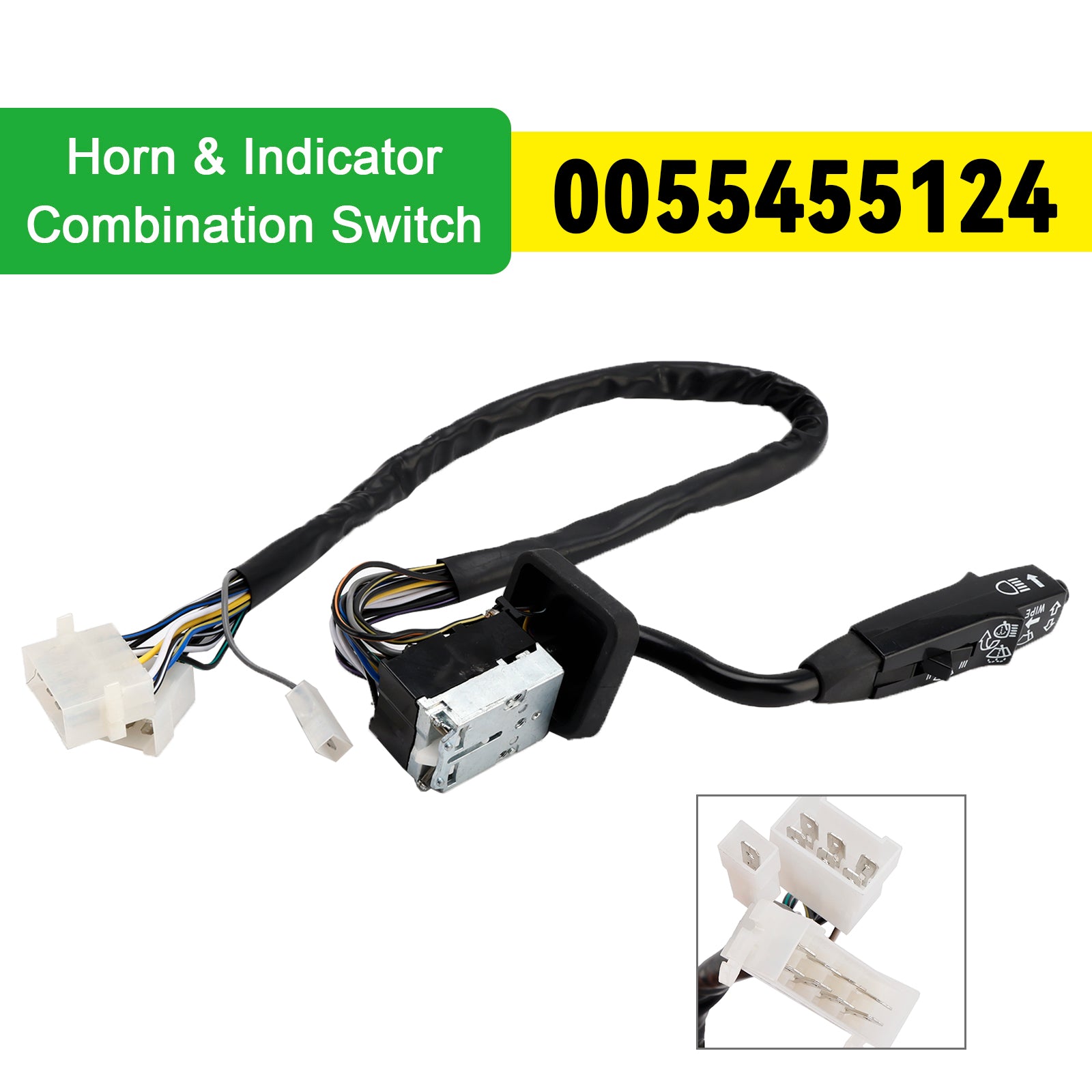 Horn & Indikatorkombinasjonsbryter 0055455124 for Mercedes-Benz NG Truck